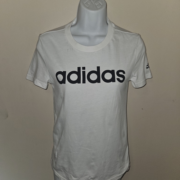 adidas Other - Adidas Shirt White Black Size S